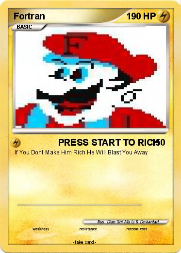 Pokemon Fortran
