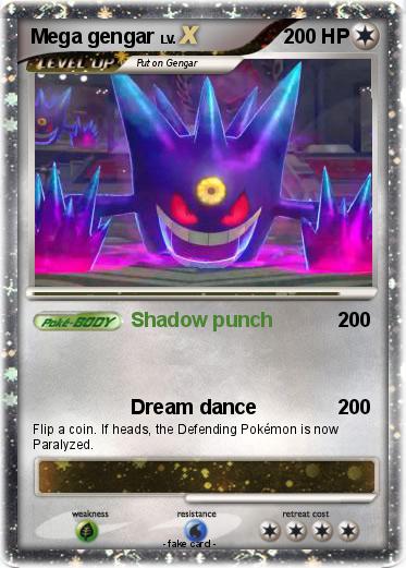 Pokemon Mega gengar