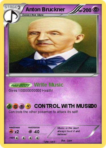 Pokemon Anton Bruckner