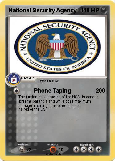 Pokemon National Security Agency
