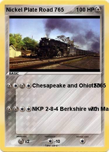 Pokemon Nickel Plate Road 765