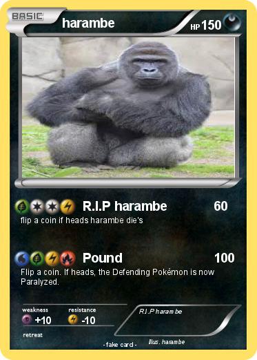 Pokemon harambe