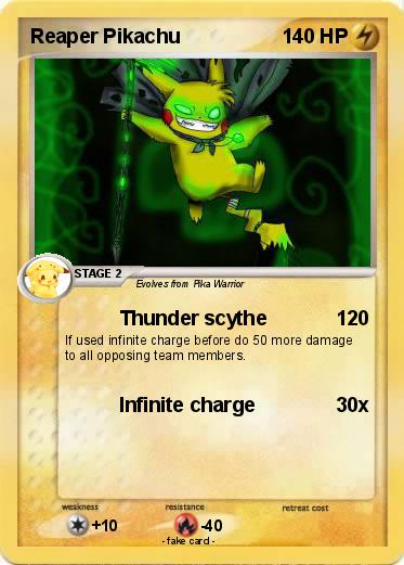 Pokemon Reaper Pikachu