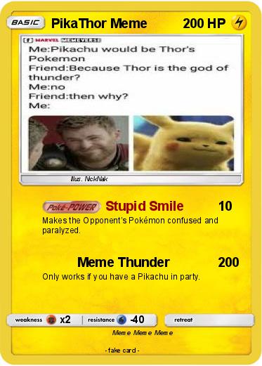 Pokemon PikaThor Meme