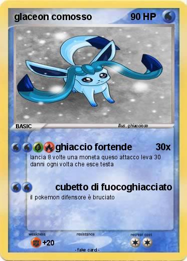 Pokemon glaceon comosso
