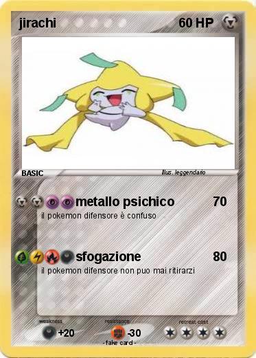 Pokemon jirachi