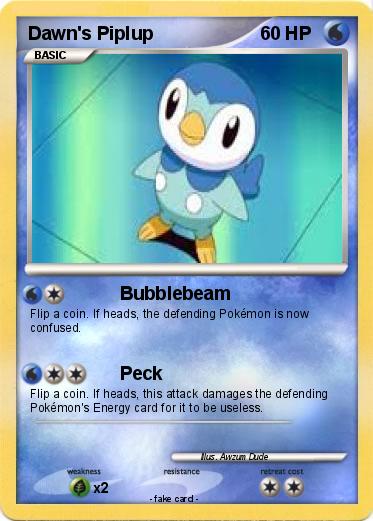 Pokemon Dawn's Piplup