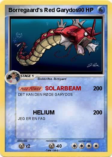 Pokemon Borregaard's Red Garydos