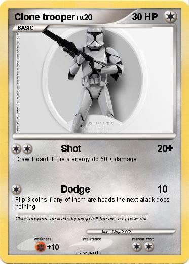Pokemon Clone trooper