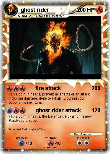 Pokemon ghost rider