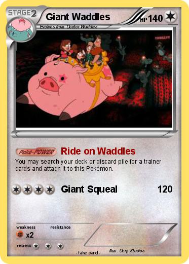Pokemon Giant Waddles