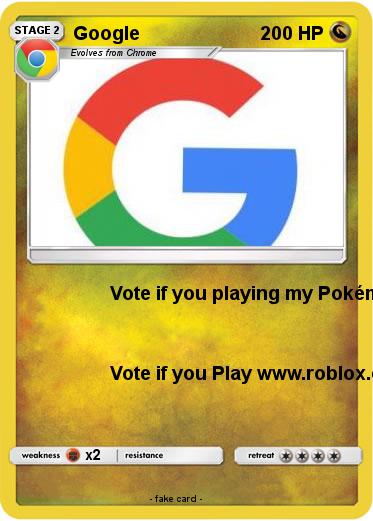 Pokemon Google
