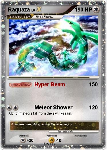 Pokemon Raquaza