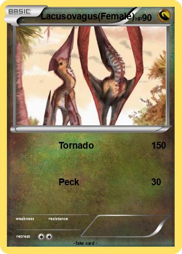 Pokemon Lacusovagus(Female)