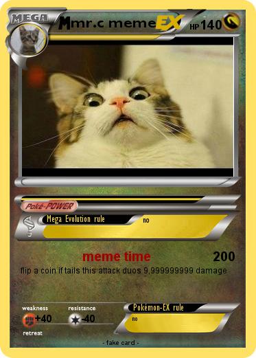 Pokemon mr.c meme