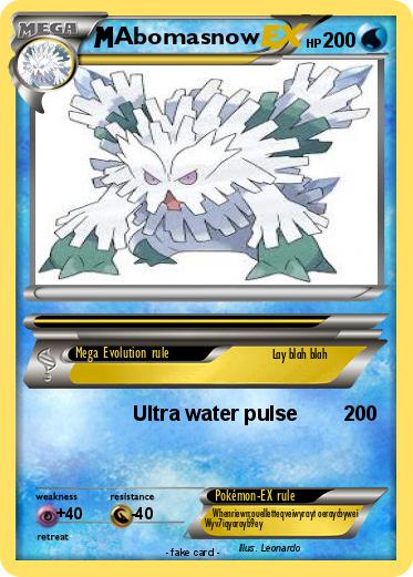 Pokemon Abomasnow