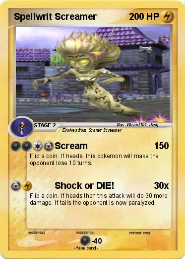 Pokemon Spellwrit Screamer