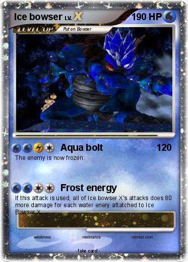 Pokemon Ice bowser