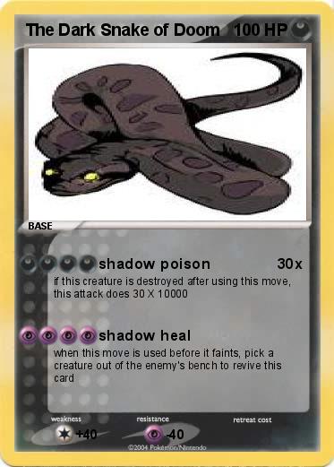 Pokemon The Dark Snake of Doom