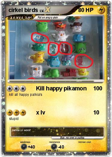 Pokemon cirkel birds