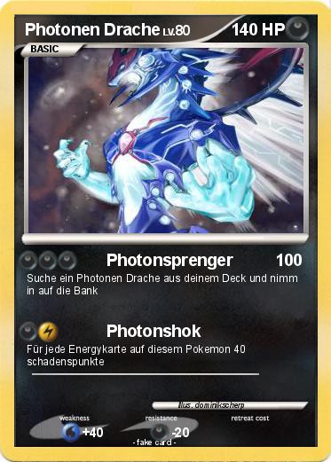 Pokemon Photonen Drache