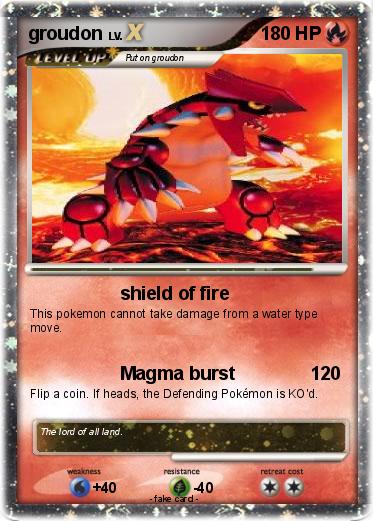 Pokemon groudon