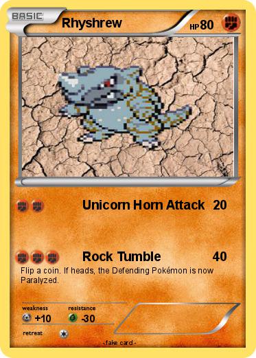 Pokemon Rhyshrew
