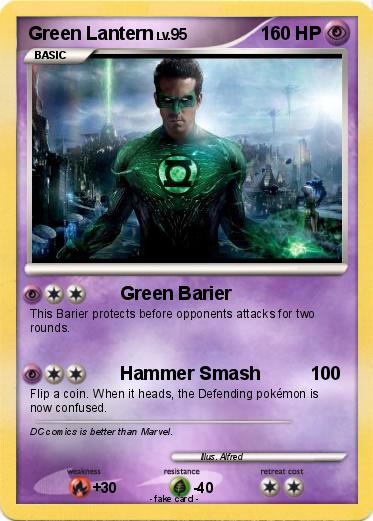 Pokemon Green Lantern