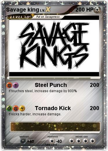 Pokemon Savage king
