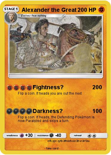 Pokemon Alexander the Great