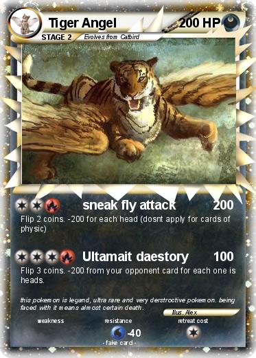 Pokemon Tiger Angel