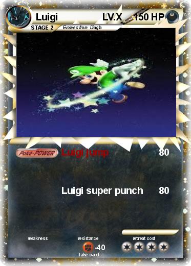 Pokemon Luigi                 LV.X
