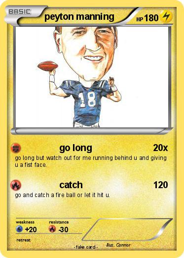 Pokemon peyton manning
