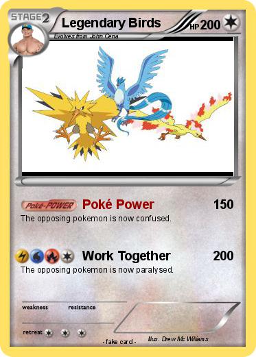 Pokemon Legendary Birds