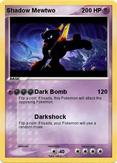 Pokemon Shadow Mewtwo