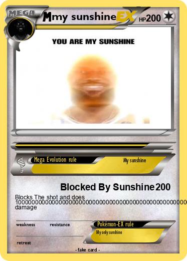 Pokemon my sunshine