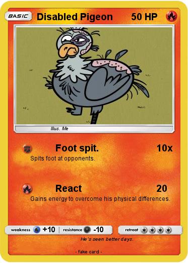 Pokemon Disabled Pigeon