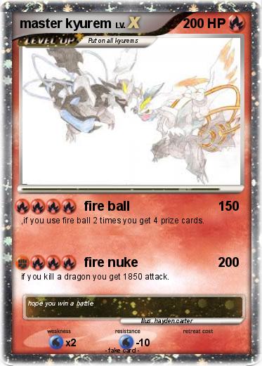 Pokemon master kyurem