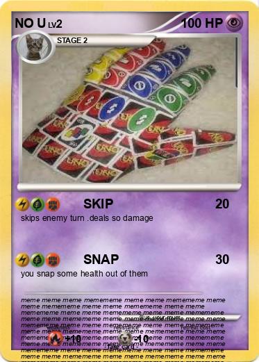 Pokemon NO U