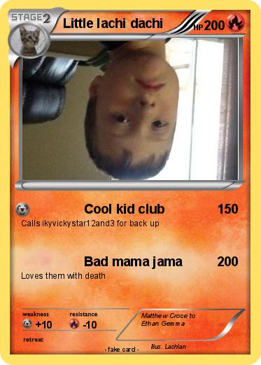 Pokemon Little lachi dachi