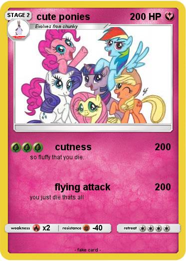Pokemon cute ponies
