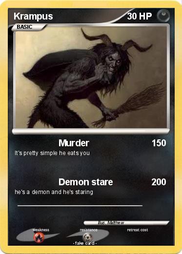 Pokemon Krampus