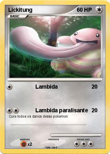 Pokemon Lickitung