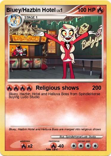 Pokemon Bluey/Hazbin Hotel