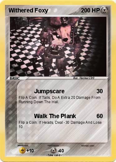 Pokemon Withered Foxy