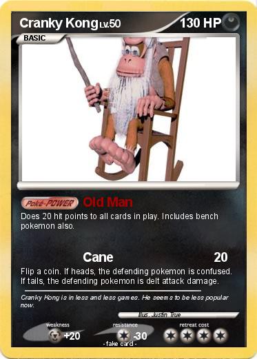 Pokemon Cranky Kong