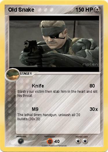 Pokemon Old Snake