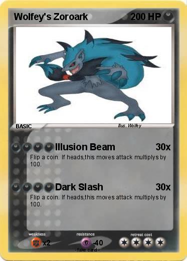 Pokemon Wolfey's Zoroark