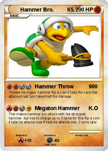 Pokemon Hammer Bro.         65,