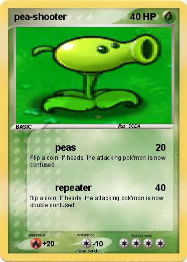 Pokemon pea-shooter